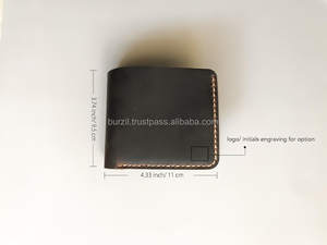 Custom Crazy Horse Leather <b>Wallet</b> Engraved <b>Card</b> With Flip Coin Pocket Gift For Him Her CHW-0077 - Product Image 5