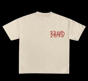 Camiseta Nueva con Estampado DTG Personalizado para Hombre, 300 GSM, 100% Algodón, Camisetas de Hombre Extra Grandes con Hombros Caídos, al por Mayor - Product Image 2