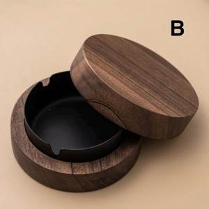 Cendrier en bois écologique pour la décoration de table - Product Image 2