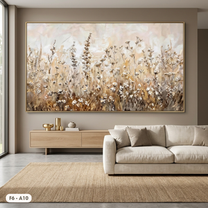 Gallery-Grade Floral Oil <b>Canvas</b> Print HALO Authentic Vietnam Edition HALO Brand Original Handmade <b>Canvas</b> Painting <b>Frame</b> F6-A10 - Product Image 2