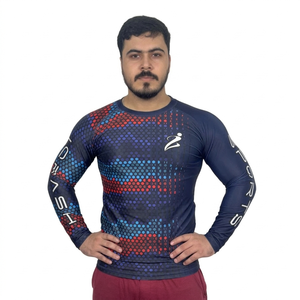 เสื้อกีฬาแขนยาวสำหรับว่ายน้ำ ตกปลา และฝึกซ้อมกลางแจ้ง ป้องกันแสงแดด Rush Gurads ขายส่งปี 2026 - Product Image 4