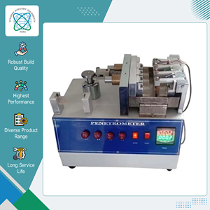 Exceptional Quality Stainless Steel and Aluminum Made Penetrometer Tester Machine to Determine Grade of <b>Bitumen</b>, Soil & Grease - Product Image 4