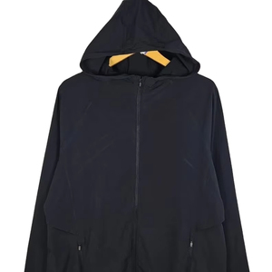 Sweat-shirt à capuche unisexe de haute qualité en coton personnalisé avec impression ou broderie de logo personnalisé, fermeture éclair - Product Image 1