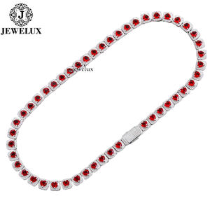 Premium Quality 925 Silver 18K Gold Plated Luxury Fashion Hip Hop Iced Cuban <b>Chain</b> Necklace Moissanite for Men Women <b>Cheap</b> Price - Product Image 1