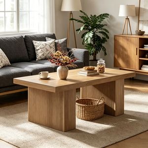 Tavolino Rustico Moderno per Soggiorno, Stile Giapponese, Tavolino da Tè, Tavolino Laterale in Vetro, Tavolini da Caffè Semplici e Moderni - Product Image 5