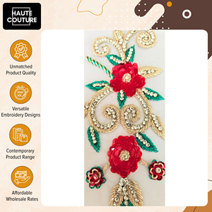 Apliques de Lentejuelas de Alta Demanda para Ropa, Accesorios Hechos a Mano, Bordados, Motivos Florales, Parches de Tela para Coser en Oferta - Product Image 2
