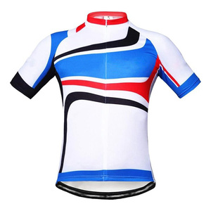 Vêtements de cyclisme respirants et à séchage rapide, impression personnalisée du nom de l'équipe, du logo et du numéro, maillot de cyclisme à manches courtes sublimé - Product Image 5