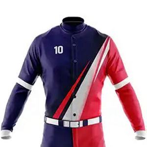 2025 nuevo conjunto de camisetas y pantalones de béisbol por sublimación personalizado al por mayor conjuntos de uniformes de béisbol y softbol conjuntos de manga corta de Color de bloque - Product Image 5