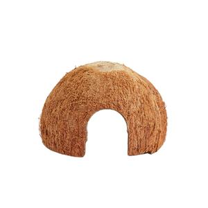 Cachette de demi-coquille de noix de coco pour petits animaux utilisés pour la vie et les habitats produits de terrarium écologiques et durables - Product Image 2