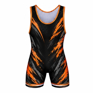 Custom Team <b>Wrestling</b> <b>Singlets</b> Sublimated <b>Wrestling</b> Uniforms for <b>Men</b> Youth Athletes Competition Training Sports Apparel - Product Image 5