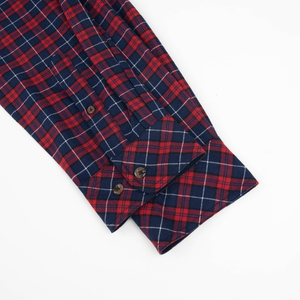 Classical Long Sleeve 100%cotton Flannel <b>Shirts</b> <b>Plaid</b> Men's <b>Shirts</b> - Product Image 2