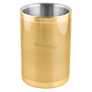 Seau à glace isotherme en acier inoxydable au design classique et durable pour le vin, la bière et les boissons, idéal pour les fêtes - Product Image 1