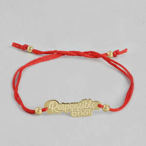 Rakhi Special Seaila 925 Sterling <b>Silver</b> Customized Color Unisex Bhai Rakhi Rakshabandhan Luxury Handmade Bulk Gift - Product Image 1