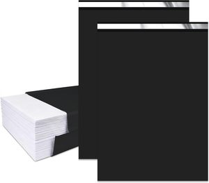 Sobres de Plástico Negro para Envíos, con Grosor de 2.36mil, Bolsas de Envío Impermeables y Resistentes a Desgarros para Ropa - Product Image 1