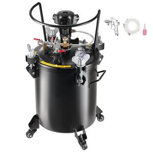 Serbatoio a Pressione per Vernice Spray da 30L/7.5gal con Agitazione Automatica, 70psi, Pressione Regolabile, Supporto OEM Personalizzato - Product Image 1