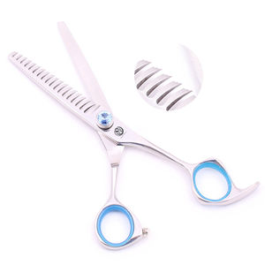 Ciseaux à cils professionnels Ovexa Surgical 10 mm, ciseaux de barbier, pointe lisse, prise en main parfaite, acier inoxydable durable, expédition immédiate, salon - Product Image 1