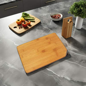 Tabla de cortar de plástico ligera |   Tabla de Cortar Segura para Alimentos, No Tóxica, para Cocina Casera y Cocina al Aire Libre - Product Image 2