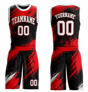 Custom Printed Basketball Jersey Team Name Number <b>Plus</b> <b>Size</b> Adjustable High Quality Fabric Quick Dry Moisture-Wicking Breathable - Product Image 2