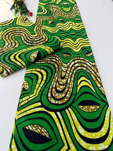 Tissu sergé 100 % coton imprimé wax africain du Mozambique, design inspiré pour vêtements de garçons, vente en gros - Product Image 5