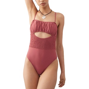 Fabricant de maillot de bain une pièce personnalisé OEM du Pakistan avec ajustement extensible pour les journées de plage de sports nautiques et la baignade quotidienne - Product Image 1