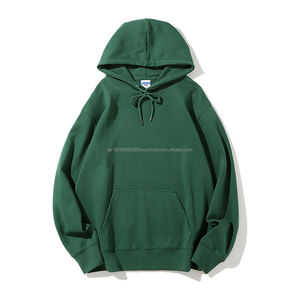 Sweat-shirt pour homme, échantillon gratuit OEM, poids lourd, impression en relief avec impression sérigraphique, sweat-shirt à capuche surdimensionné - Product Image 3