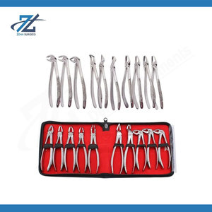 Dental Extraction Forceps 10 PCS Pliers Kit Stainless Steel Adults Dentist Tool Orthodontic Surgical Instruments Pakistan - Product Image 2