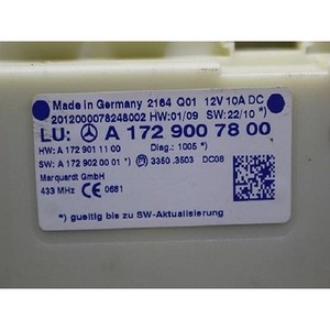 ECU และโมดูลคอมพิวเตอร์มือสองสำหรับรถยนต์ C-class รุ่น A1729007800 - Product Image 6