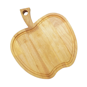 Planche à découper en forme de pomme avec rainure pour jus, mosaïque, pour HORECA, restaurant, OEM, personnalisable, Vietnam - Product Image 2