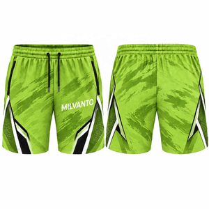 <b>Green</b> Custom <b>Men's</b> Sublimation Athletic Sports <b>Shorts</b> Lightweight Quick Dry Breathable Performance Gym Workout Running <b>Shorts</b> - Product Image 4