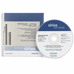 ซอฟต์แวร์ลิขสิทธิ์แบบลอยตัว Siemens Sirius SIMOCODE ES 2007 SP1 Premium สำหรับการกำหนดค่าควบคุมการจัดการมอเตอร์ - Product Image 1