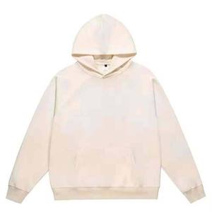 Chaqueta de invierno con capucha de forro polar grueso para hombre, cortavientos, de secado rápido, transpirable, ecológica, informal, de corte holgado, teñida lisa - Product Image 5