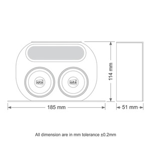 ไซเรนคู่ MAX69 12V พร้อมเซ็นเซอร์ตรวจจับความเคลื่อนไหวแบบแฟลช - Product Image 2