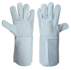 Gants de travail en cuir avec logo personnalisé pour hommes et femmes, gants de sécurité de haute qualité pour le jardinage et le travail - Product Image 1