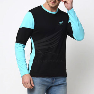 เสื้อเชิ้ตแขนยาวพิมพ์โลโก้ตามสั่ง สวมใส่สบาย ระบายอากาศได้ดี คุณภาพสูง ผลิตจากผ้าฝ้าย 100% ราคาขายส่ง ผลิตในประเทศปากีสถาน - Product Image 4