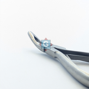 Alicates para alambres ligeros, alicates de ortodoncia de acero inoxidable, instrumento quirúrgico dental, agarre moleteado plateado, ergonómico, manual, Clase II CE - Product Image 3
