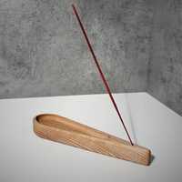 Support de bâtonnets d'encens en bois bio, fait main, écologique, tendance, diffuseur aromatique indien et chinois, mini, pour méditation et yoga