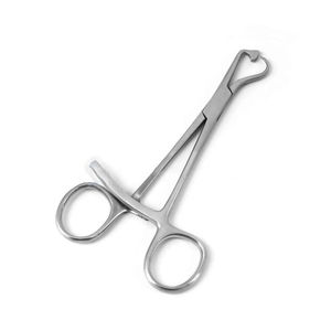 Pinzas Quirúrgicas al por Mayor para Sujeción de Hueso Rotuliano, de Acero Metálico, Sin Puntas Esféricas, de Dos Puntas, 5 Pulgadas, Precio Económico - Product Image 2