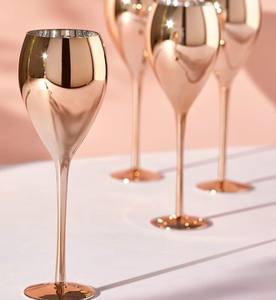 Gobelets à champagne en cuivre moderne très demandés, nouveau design, verre à vin en cuivre pur pour la maison, l'hôtel, le restaurant, le bar au prix le plus bas - Product Image 4
