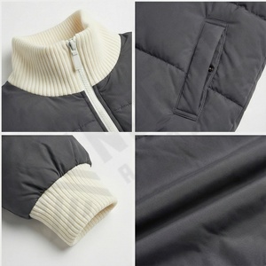 Chaqueta acolchada transpirable térmica para mujer con aislamiento acolchado suave para viajes de invierno y días fríos moda personalizada para hombre - Product Image 4