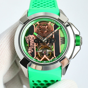 Reloj Mecánico Automático para Hombre, Diseño Exquisito, Lujoso, Plateado, con Esfera Visible, Casual, para Negocios y Viajes - Product Image 2