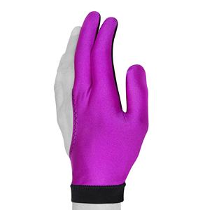 Gants de snooker et de billard ouverts à 3 doigts de haute qualité gants de moto en gros en Spandex lisse coloré - Product Image 4