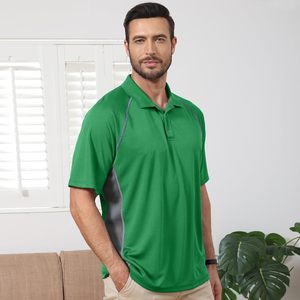 Camisa de Golf Casual Premium para Hombre, Tejida, Absorbente de Humedad, Transpirable, Cómoda, de Alto Rendimiento, Diseño Personalizado, Fabricante OEM - Product Image 4