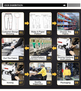 สเวตเตอร์คอกลมเสื้อสเวตเตอร์คอกลมเสื้อสเวตเตอร์คอกลมเสื้อสวมหัวผ้าถัก100% 320กรัมสำหรับผู้ชาย - Product Image 6