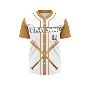 Camisetas de Béisbol y Uniformes Personalizados de Alta Calidad para Adultos, Transpirables, con Cuello en V, 100% Poliéster, con Nombre de Equipo Personalizado - Product Image 6