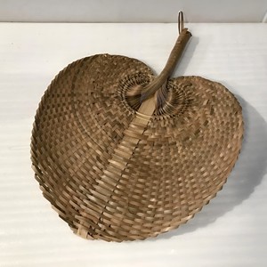 พัดไม้ไผ่ทำมือพัดลมใบแห้งแบบออกแบบได้ตามต้องการ - Product Image 1