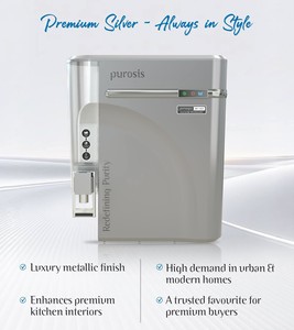 ระบบกรองน้ำดื่ม PUROSIS SILVER REVERSE OSMOSIS สำหรับใช้ในบ้าน แบบติดผนังและแบบตั้งโต๊ะ พร้อมไฟ LED เกรดสำหรับอาหาร - Product Image 6