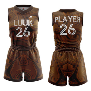 Conjunto de Uniforme de Baloncesto Sublimado Personalizado para Mujer, Camiseta y Pantalones Cortos de Baloncesto Transpirables de Secado Rápido, Ropa de Equipo - Product Image 4