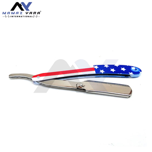 Navajas de Barbero OEM ODM, Navaja Recta de Acero Inoxidable Premium, Afeitadora Manual Profesional para Salón, Navaja de Afeitar con Recubrimiento de Papel - Product Image 3