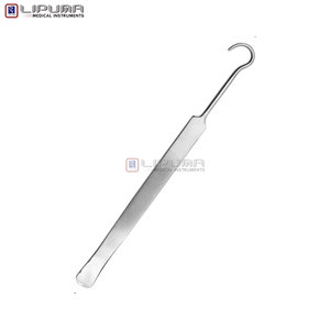 Instrumento Dental de Calidad Premium para Limpieza de Placa y Cálculos, Gancho Unilateral Izquierdo de Acero Inoxidable Profesional para Periodoncia - Product Image 5