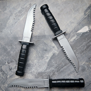 Cuchillo Zombie de Acero Inoxidable con Hoja de Punta Caída y Mango con Diseño Floral y de Geisha, Cuchillo de Bolsillo - Product Image 5